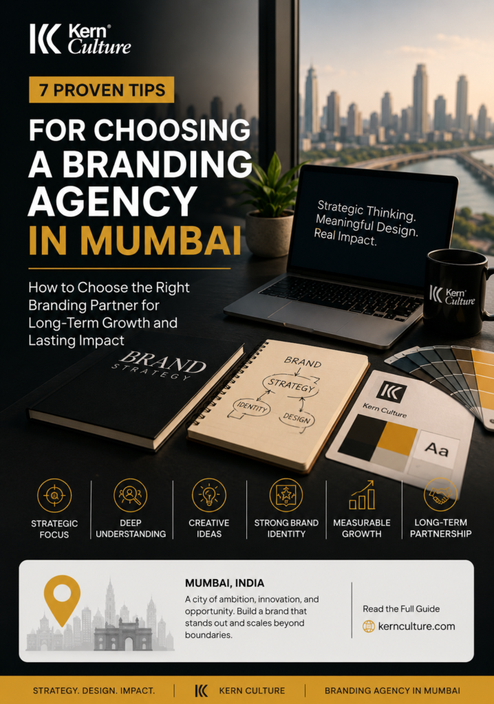 7 Proven Tips for Choosing a Branding Agency in Mumbai | Kern Culture