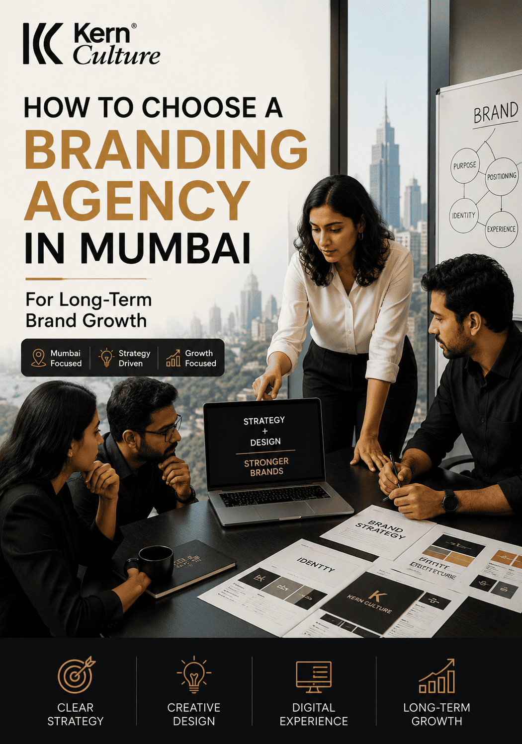 How to choose a branding agency Mumbai for long-term brand growth | Kern Culture