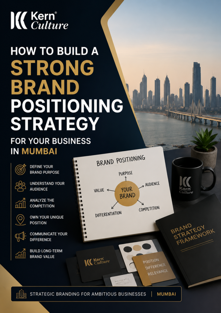 Brand positioning strategy for businesses in Mumbai | Kern Culture